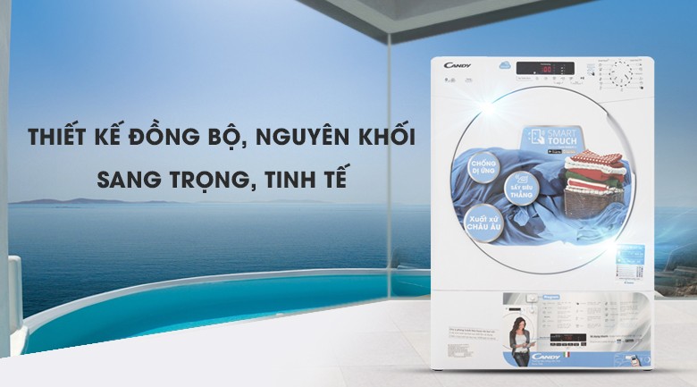 Máy sấy thông hơi Candy 9 kg CS V9DF-S