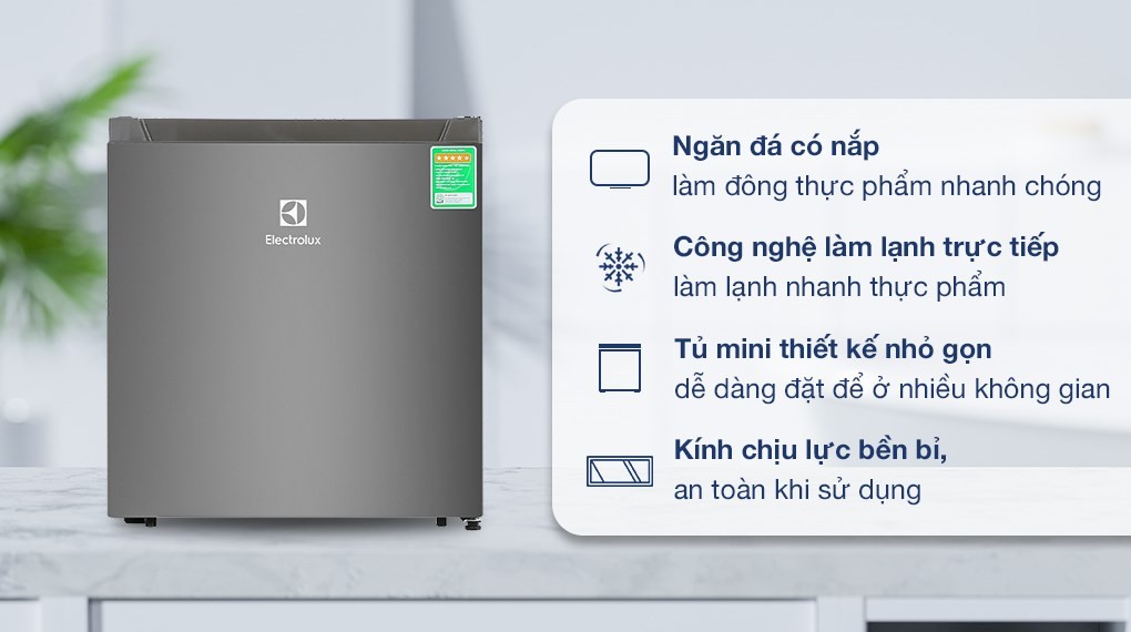 Tủ lạnh Electrolux 45L EUM0500AD-VN