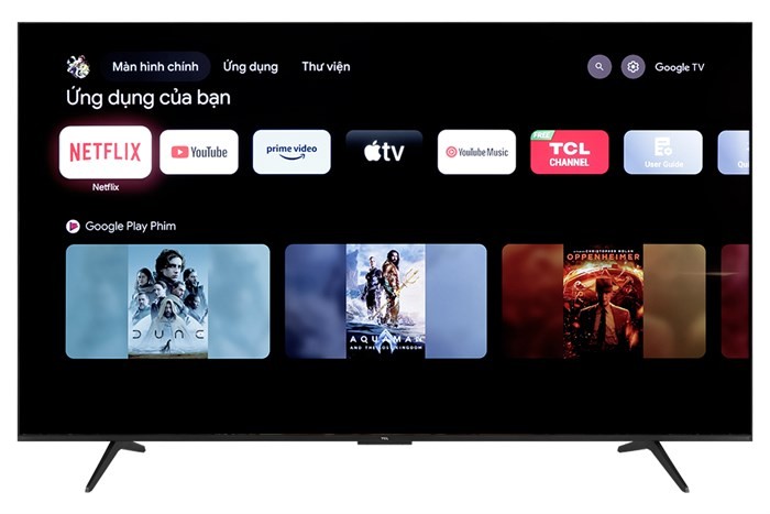 Google TV TCL 4K 65 inch 65P79B Pro