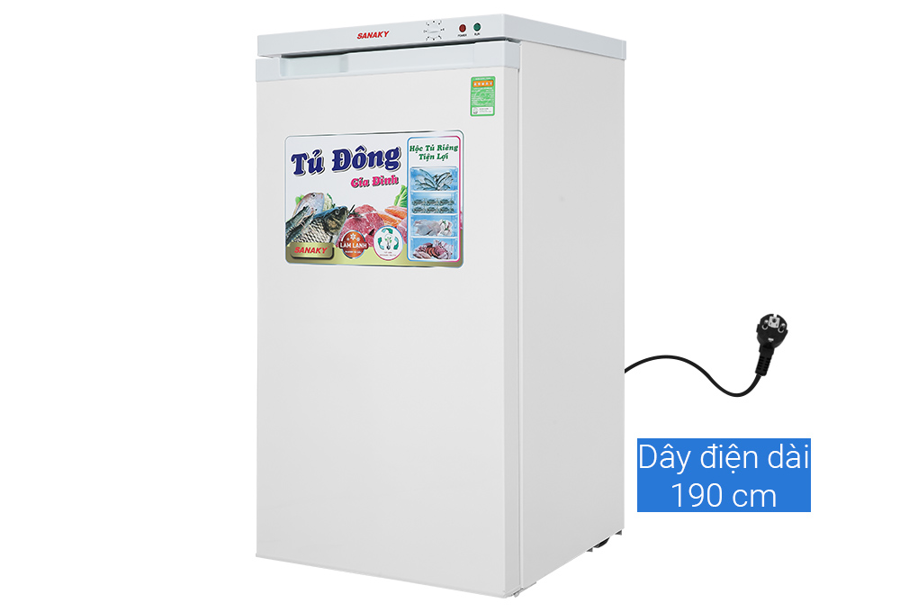 Tủ đông Sanaky 118 lít VH160VD