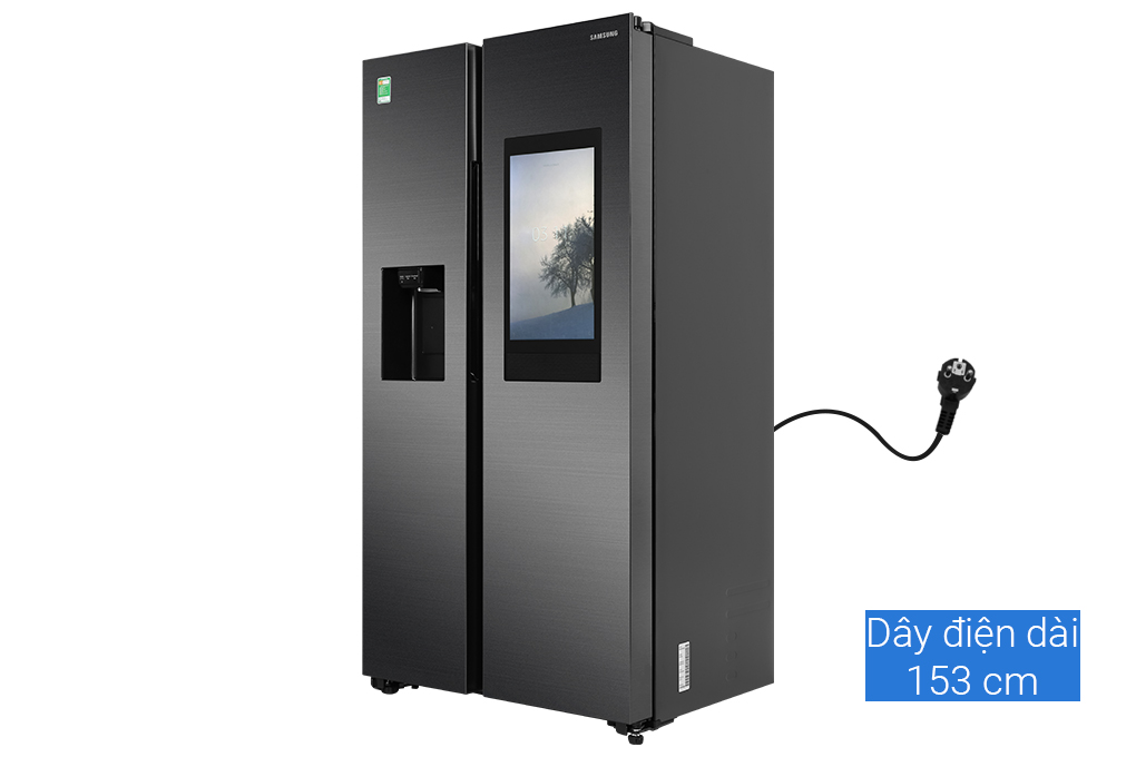 Tủ lạnh Samsung Inverter 616 lít Side By Side Family Hub RS64T5F01B4/SV