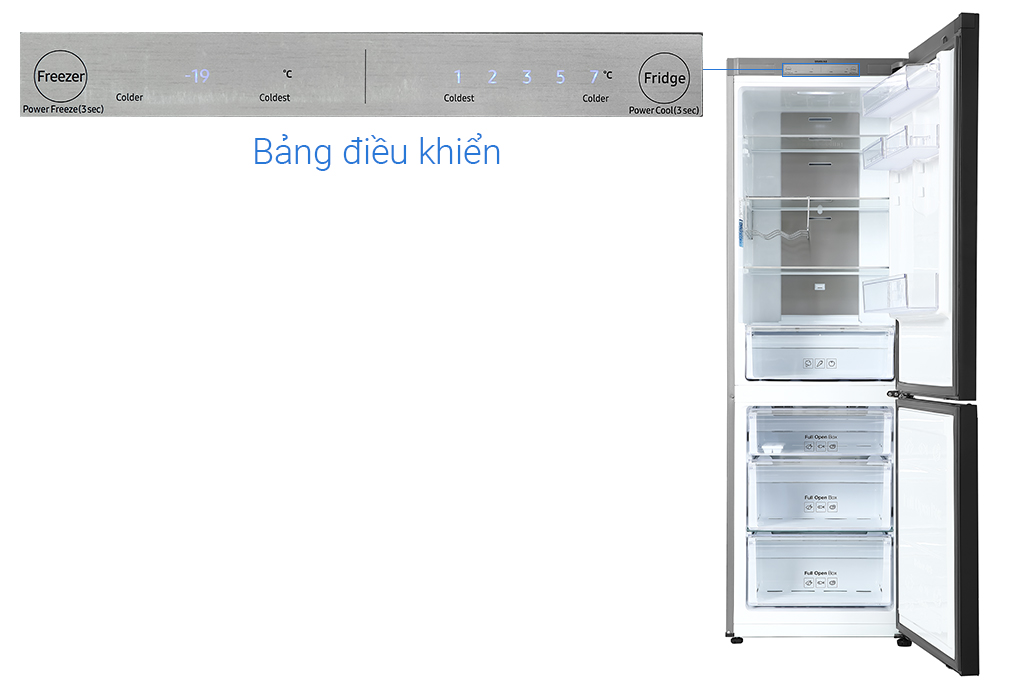 Tủ lạnh Samsung Inverter 339 lít Bespoke RB33T307029/SV