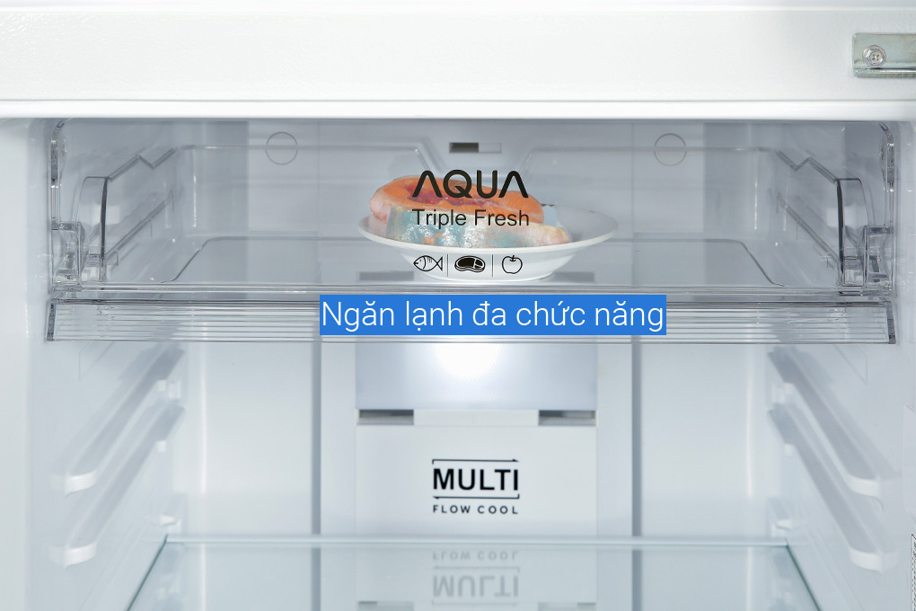 Tủ lạnh Aqua Inverter 318 lít AQR-T369FA(WBS)