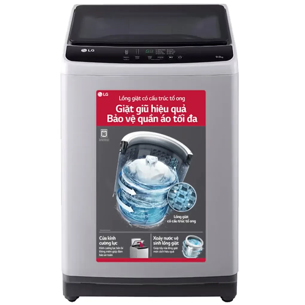 Máy giặt cửa trên LG 9 kg T2109NT1G